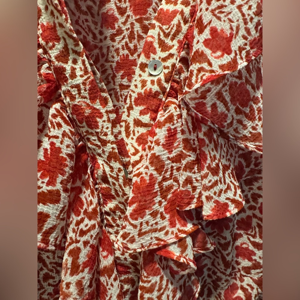 Misa LA Red Floral Sleeveless Dress - Picture 3 of 6